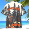 Joycorners Happy Camper Campfire Hawaiian Shirt