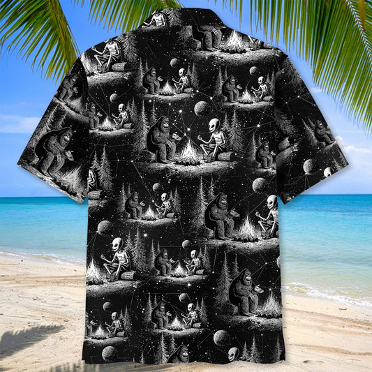 Joycorners Campfire Conspiracies Hawaiian Shirt