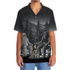 Joycorners Dark Night Forest Camping Hawaiian Shirt