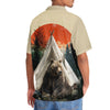 Joycorners Wild Bear Campfire Hawaiian Shirt