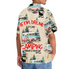 Joycorners Retro Camper And Campfire Drinking Hawaiian Shirt