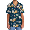 Joycorners Angry Marshmallow On Fire Hawaiian Shirt