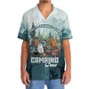 Joycorners Friends, Fires, Fun Camping Crew Cat Breeds Hawaiian Shirt