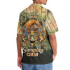 Joycorners Friends, Fires, Fun Camping Crew Deer Hawaiian Shirt