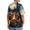 Joycorners Bear Camping Drinking Night Hawaiian Shirt