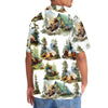 Joycorners Camping Bear Chill Forest Hawaiian Shirt