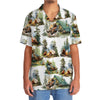 Joycorners Camping Bear Chill Forest Hawaiian Shirt
