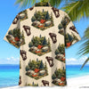 Joycorners Retro Camping With Bigfoot Tracks Hawaiian Shirt