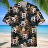 Joycorners Chocolate And Cracker Chasing Marshmallow Camping Hawaiian Shirt
