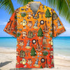 Joycorners Funny Camping Cartoon Hawaiian Shirt