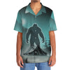 Joycorners Mysterious Bigfoot At Campsite Hawaiian Shirt