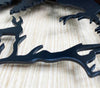 Maxcorners Personalized Deer Hunter Metal Wall Art, Custom Name Bow and Hunting Rifle Sign, Deer Hunting Wall Hanging, Hunter Gift MT0110