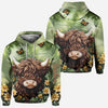 Joycorners Baby Highland Cow - Personalized Hoodie and Leggings LM2811