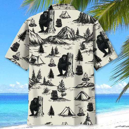 Joycorners Vintage Camping Hawaiian Shirt