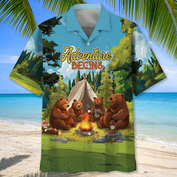 Joycorners Camping Life Is Meant For Good Friends Hawaiian Shirt