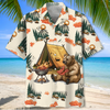 Joycorners If It Involves Camping & Bacon Count Me In Hawaiian Shirt