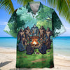 Joycorners Bigfoot Camping Crew Hawaiian Shirt