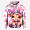 Joycorners Cute Cow - Personalized Hoodie and Leggings LM2811
