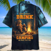 Joycorners Bear I Don't Always Drink When I'm Camping Hawaiian Shirt