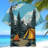 Joycorners Bear At Campsite Hawaiian Shirt
