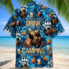 Joycorners I Don't Always Drink When I'm Camping Hawaiian Shirt