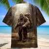 Joycorners Bigfoot Camping In The Wild Hawaiian Shirt