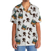 Joycorners Bigfoot Hiking Footprint Hawaiian Shirt