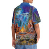 Joycorners Bigfoot Alien Camping Night Hawaiian Shirt