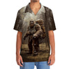 Joycorners Bigfoot Camping In The Wild Hawaiian Shirt