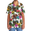 Joycorners Bigfoot Camping Tropical Hawaiian Shirt