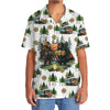 Joycorners Camping Bigfoot Husband and Wife Hawaiian Shirt