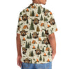 Joycorners Cool Bear Camping Hawaiian Shirt