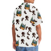 Joycorners Bigfoot Hiking Footprint Hawaiian Shirt