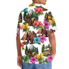 Joycorners Bigfoot Camping Tropical Hawaiian Shirt