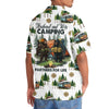 Joycorners Camping Bigfoot Husband and Wife Hawaiian Shirt
