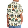 Joycorners Alien And Bigfoot Camping Hawaiian Shirt