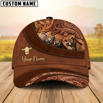 Joy Corners Jersey Farm Life Beauty Leather Pattern Customized 3D Cap