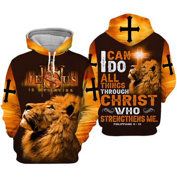 Joycorners Jesus And Lion 3D Shirt