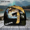 Joycorners Fishing Cross Water Skinfish Water Sport Pattern Personalized Name 3D Cap (11 Breeds)