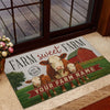 Joycorners Farm Sweet Farm Doormat (12 Cattle Breeds)