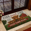 Joycorners Farm Sweet Farm Doormat (12 Cattle Breeds)