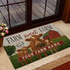 Joycorners Farm Sweet Farm Doormat (12 Cattle Breeds)