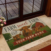 Joycorners Farm Sweet Farm Doormat (12 Cattle Breeds)