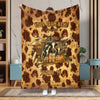 Joycorner Personalized Farm Name Rustic Cattle Blanket (9 Breeds)