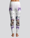 Joycorners Highland Cow & Flowers - Personalized Highland Cow Hoodie and Leggings LM2811