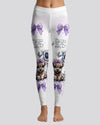 Joycorners Highland Cow & Flowers - Personalized Highland Cow Hoodie and Leggings LM2811