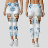 Joycorners Personalized Floral Highland Cow Hoodie and Leggings LM2811