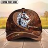 Joycorners Horse Love Bonding Brown Craving Personalized Name Cap (8 Breeds)