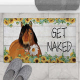 Joycorners Draft Breeds - Get Naked Doormat