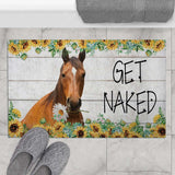 Joycorners Grade Horses - Get Naked Doormat